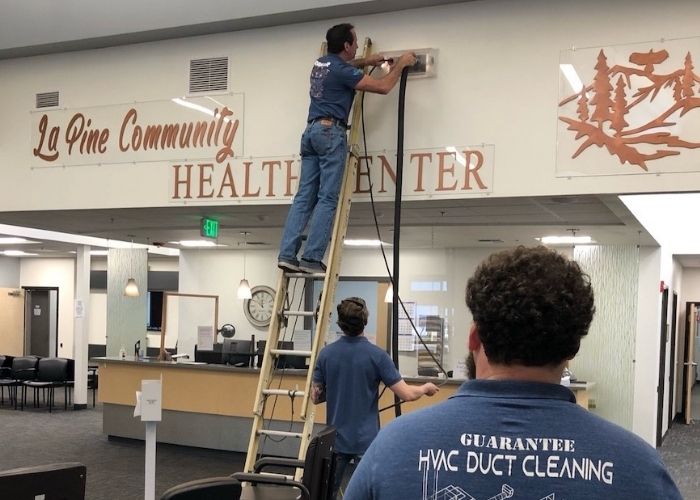 medical center air duct cleaning
