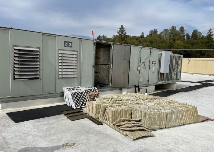 commercial hvac filters dirty